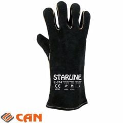 İş Eldiveni Yanmaz Alev Almaz Ateşe & Isıya Dayanıklı Kaynakçı Starline E 074