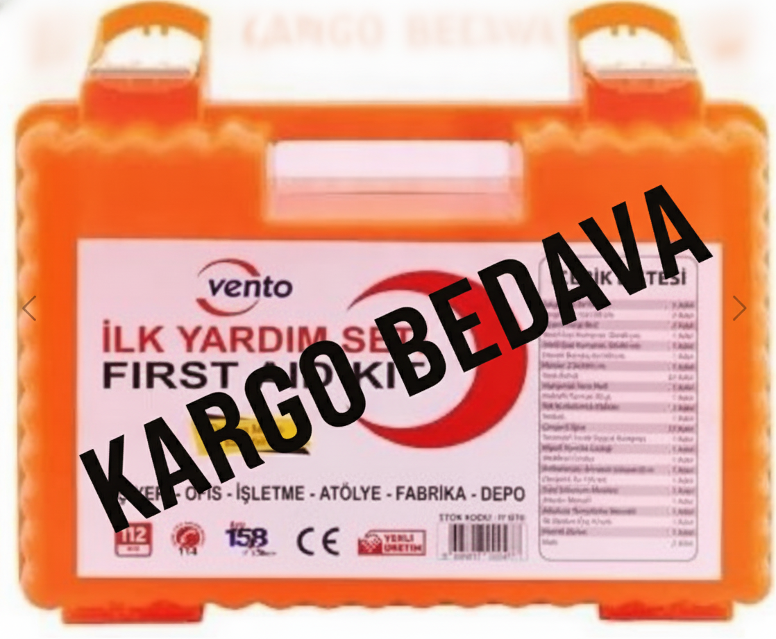 İlk Yardım Çantası Vento  İş Yeri Tipi Duvara Monte