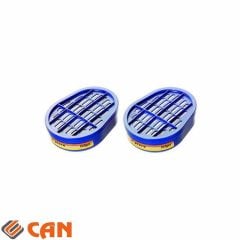 Drager 3300 Filtre A2B2E2K2 Hg P3 Solunum Koruyucu Gaz & Toz Etkili