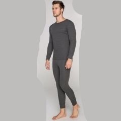 Unisex Termal İçlik Thermoform Erkek Kadın Bayan Gri